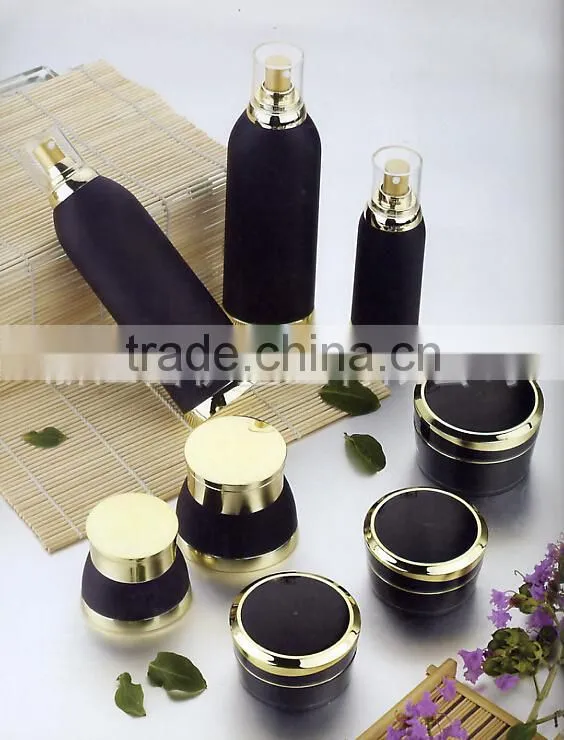 ABS material skin care use plastic fancy cosmetic packaging