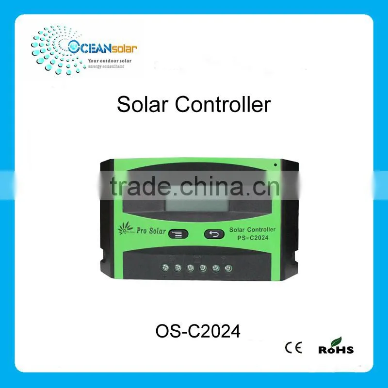 20A auto 12V24V solar Controller manual PWM Solar Charge Controller