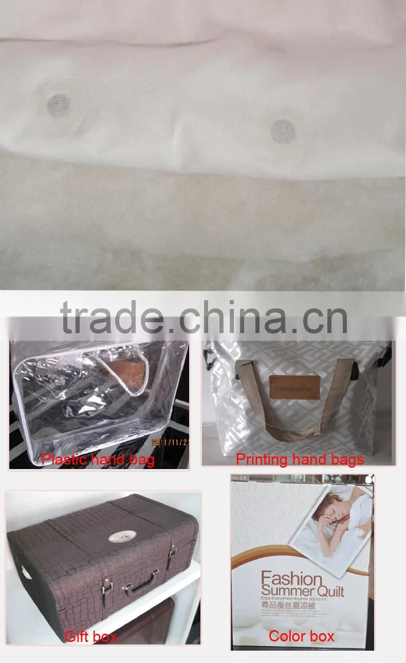 Antibacterial cotton bed comforter good sleep magnet blanket for bed