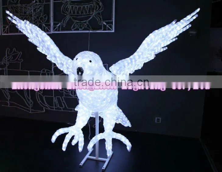 Illuminated Polar Bear Christmas 3D animals and figures