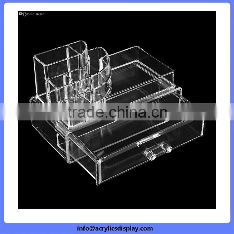 Competitive price top sell crystal acrylic makeup display rack