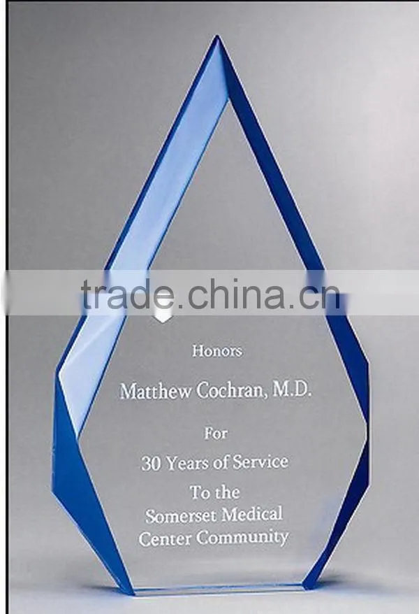 Modern new coming carved wood awards