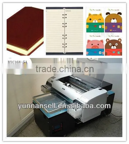 hard paper Notebook cover printing machine
