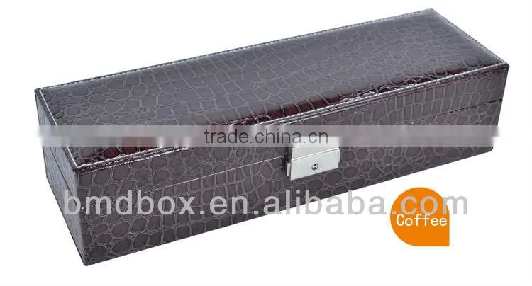 Hot Sale Rectangular Leather Watch Boxes For Women