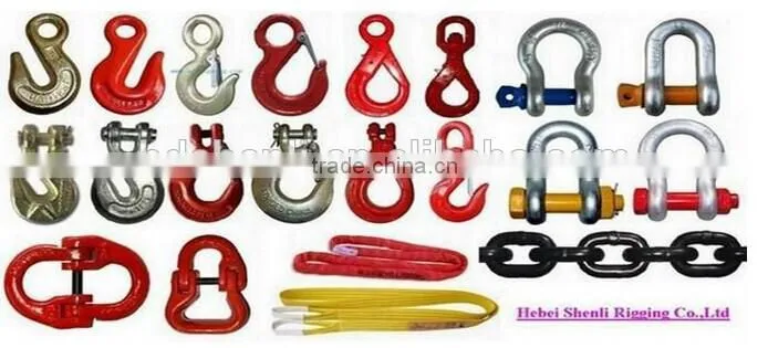 DSL new design G80 SELF LOCKING SAFETY SWIVEL CRANE HOOK