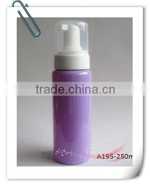 Fashion design manufacturer 8oz foam plastic bottle