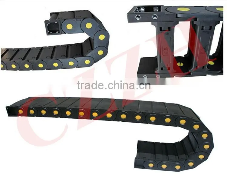 45 Series bridge type plastic cable drag chain