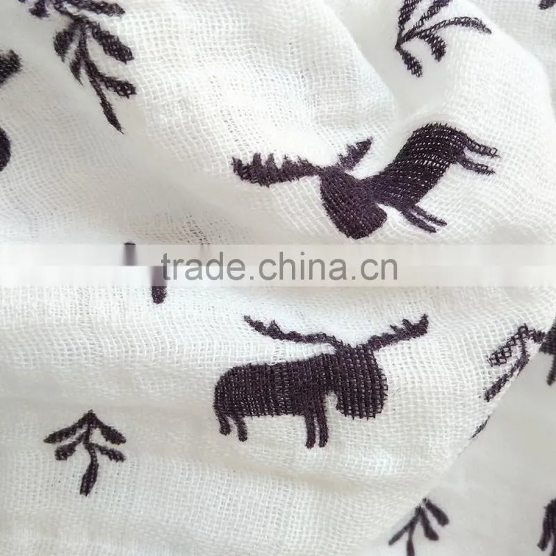 100 cotton muslin fabric