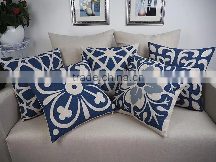 Home decor throw cheap sofa bed cushions Custom decorative plain king size wholesale pillow covers