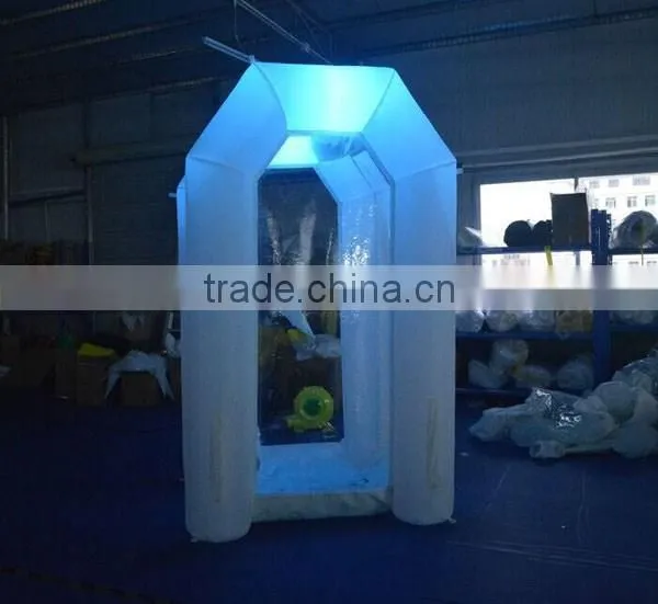 2016 Hot sale led inflatable money machine with led light