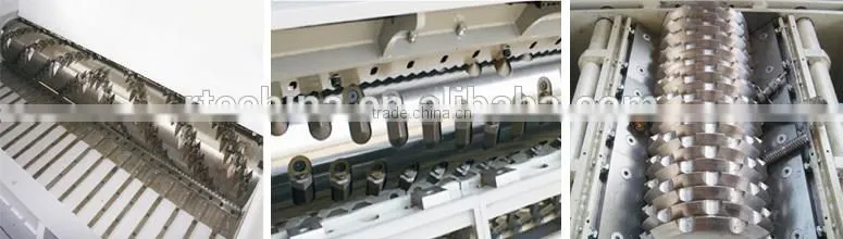 WASTE TIRE SINGLE- SHAFT SHREDDER MACHINE