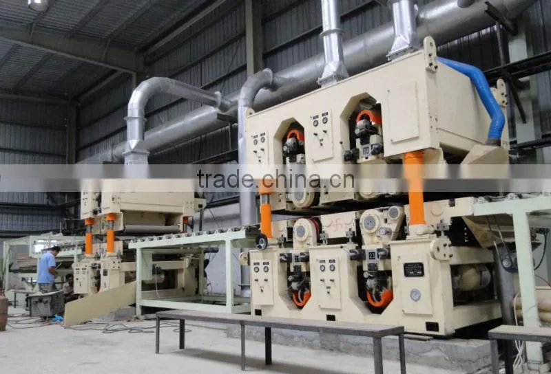 Professional full automatic osb line 1220x2440mm