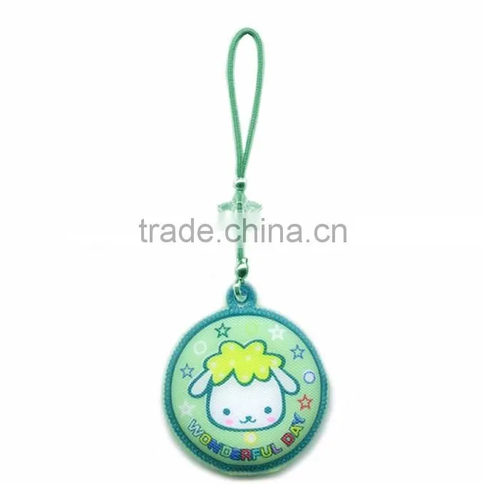 Wholesale Customized Cartoon Shaped Flocking PVC Phone Rub