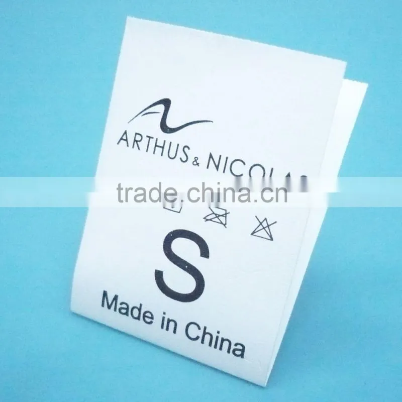 Care Label For Apparel