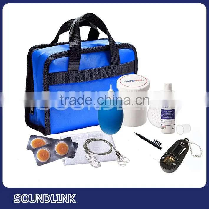 China Soundlink blue portable Nylon hearing aid accessories kit bag