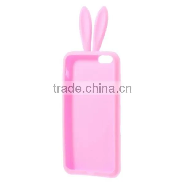 For Apple iPhone 6 Cute Rabbit Ears Silicone Soft Case, Case For iPhone 6