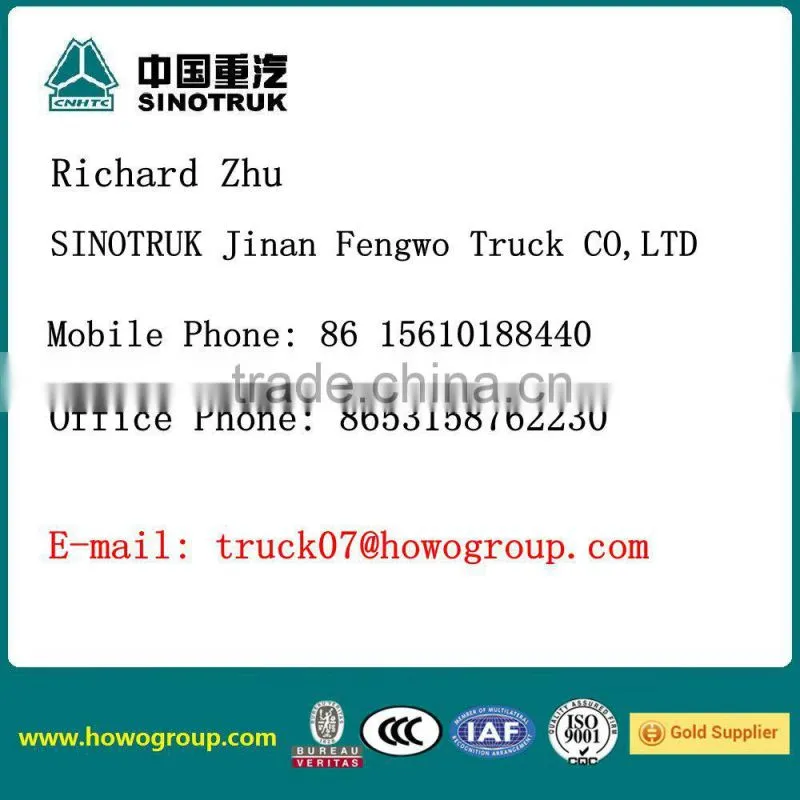 SINOTRUK HOWO 6x6 howo cargo truck direct factory