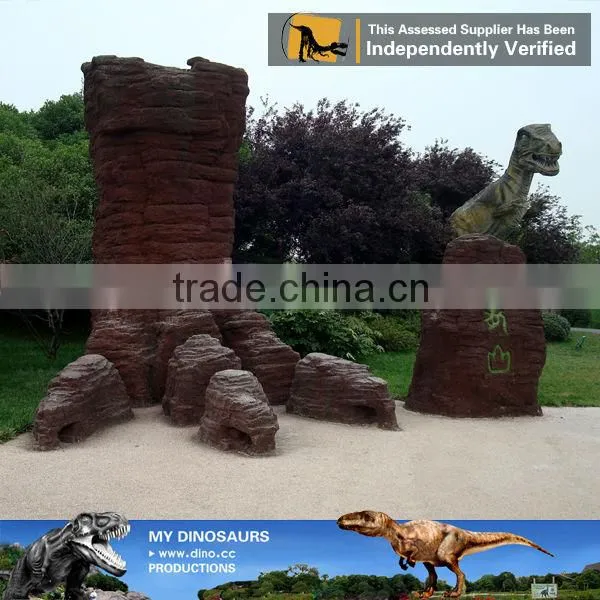 My Dino-Amusement Playground full-size dinosaur feet sculpture