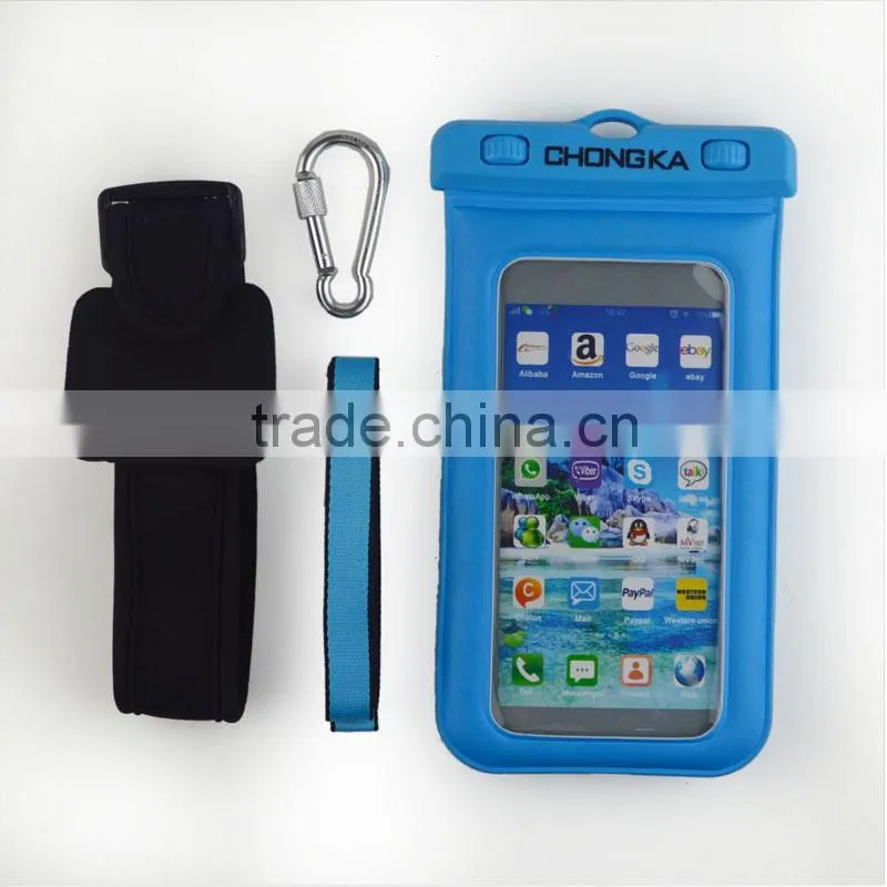 Colorful Waterproof PVC Phone Carrying Bag