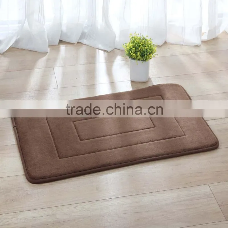DADA New Design Memory Foam Soft Door Mat Absorbnet Non-skid Rug