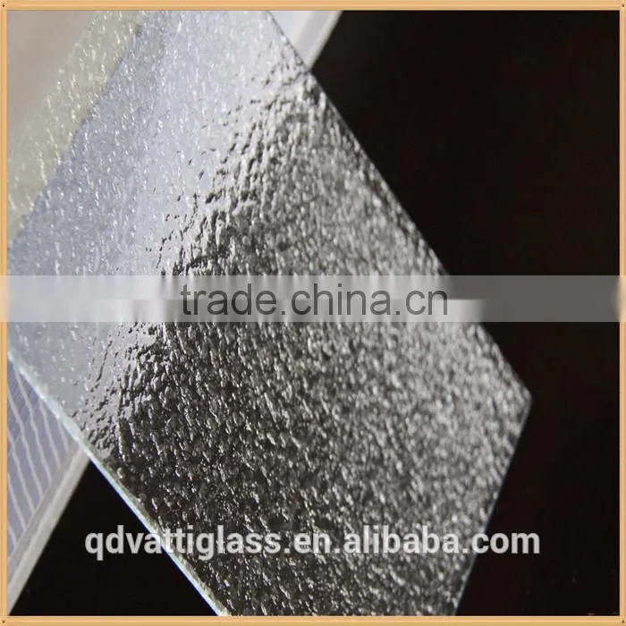 Supply good quality bergamot pear patterned glass 3mm-6mm