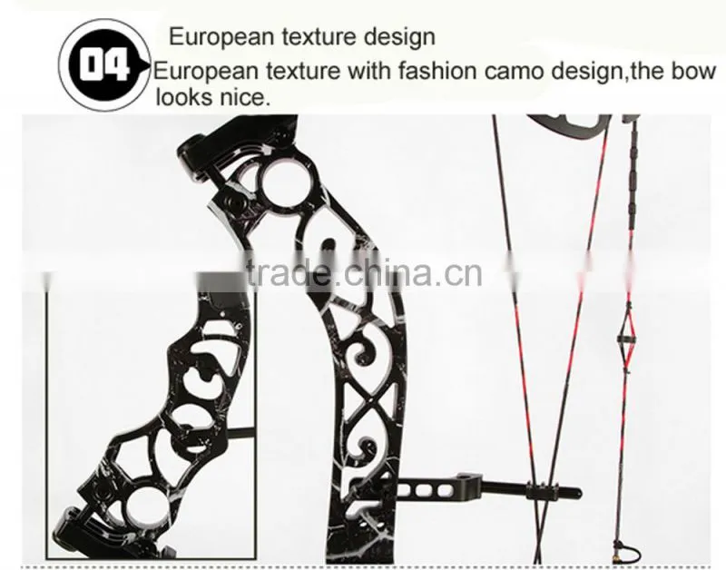 New designed high quanlity magnesium alloy compound bow for sale