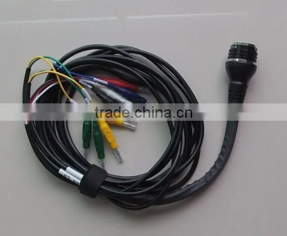 Newest mb star c5 sd connect for auto car and truck diagnostic tool with software 120gb ssd with cf-19 laptop