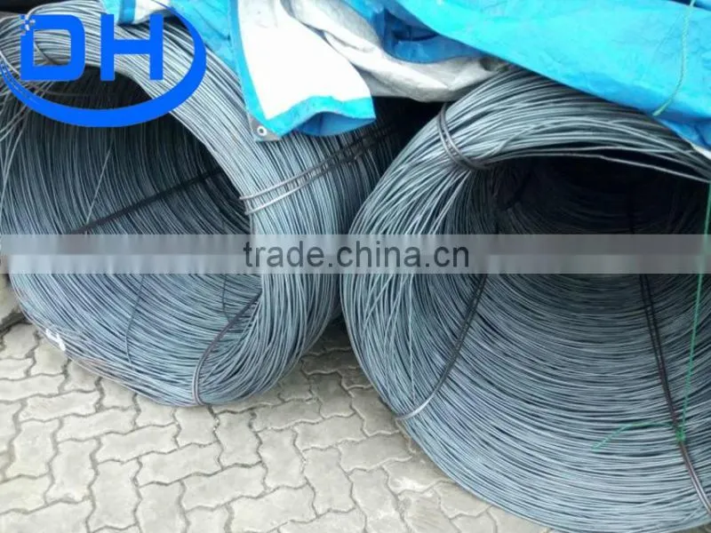 6.5mm 8mm 10mm 12mm SAE 1008 Coils Steel Wire Rod in China tangshan