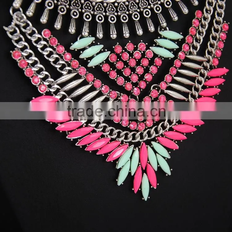 Alloy necklace china's alibaba bling bling hip hop pendant
