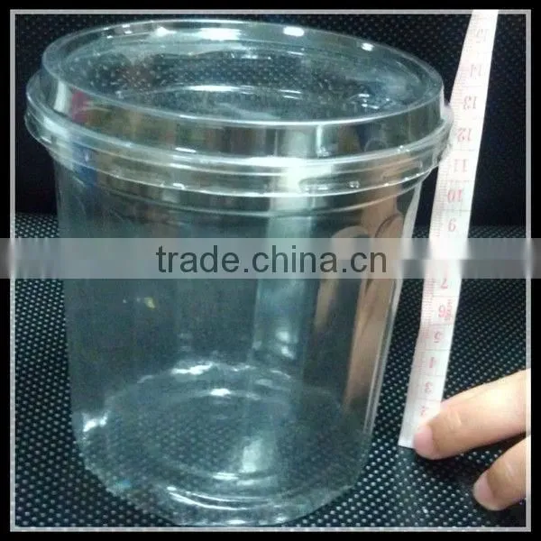 hot sell plastic round box customized design