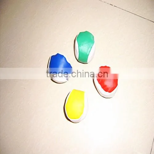 GSV factory promotional pvc soft leather mini contact juggling balls