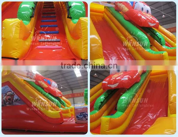 inflatable log jammer extreme slide,cheap giant inflatable slide