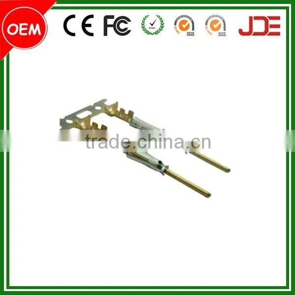 1.0 Gold Plated Male Bimetallic New Energy Crimp Terminal