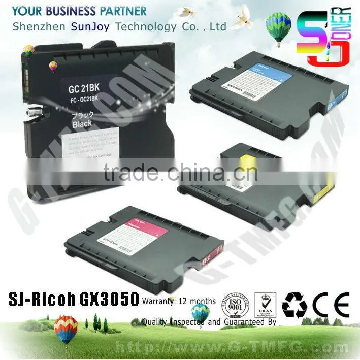 New Compatible ink cartridge for ricoh gx3050