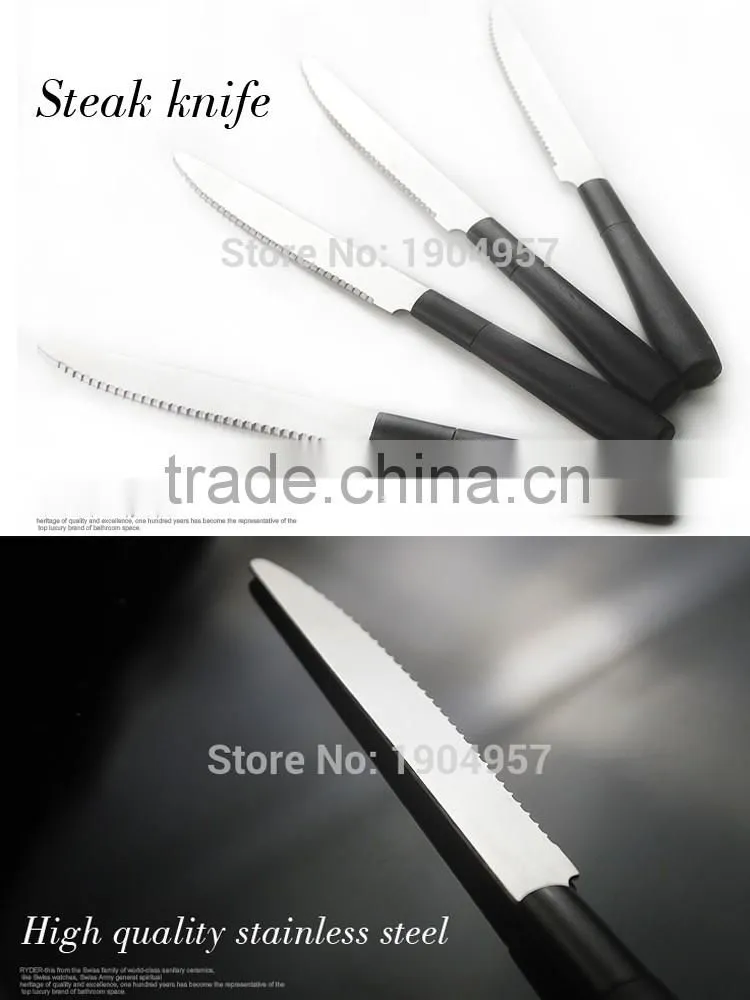 New arrival forged end handle chef stainless steel kitchen knife set