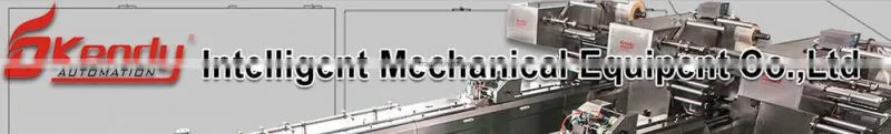 China made dual motor anti fly out cake stacking machine