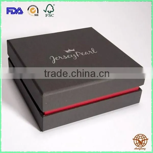 Luxury Custom Printed Jewelry box , Elegant Beautiful Jewelry Box