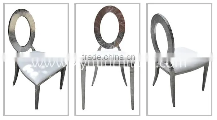 High Grade Home Dining Stainless Steel Chair