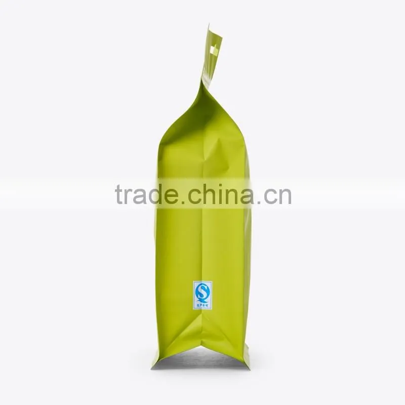 wholesale stand up flat bottom zipper bags with custom window