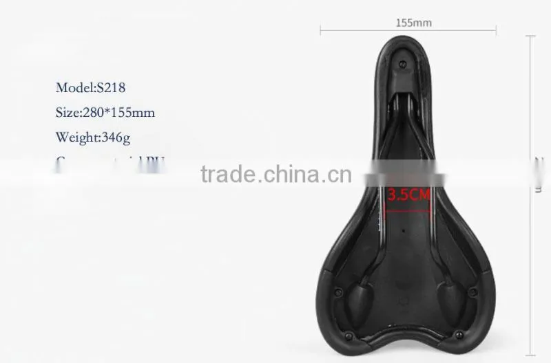 Comfortable PU foam bicycle saddle cheap bike saddle seat