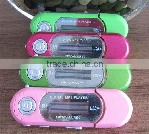 ET0051 LCD colorful cheap USB gift mp3 for 1gb-8gb