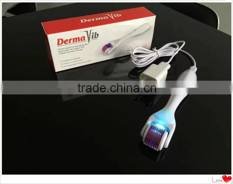 GTO New Arrival LED Derma Roller For Skin Rejuvenation