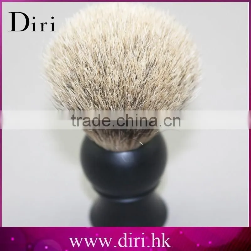 Best 100% PURE BADGER HAIR WET SHAVING BRUSH Plastic HANDLE Shave brush newest arrival