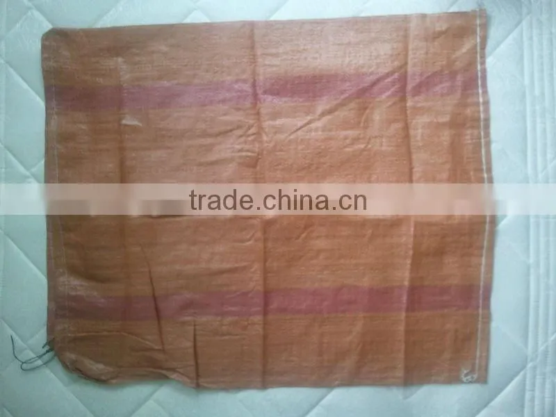 PP Woven bags with drawstring on top