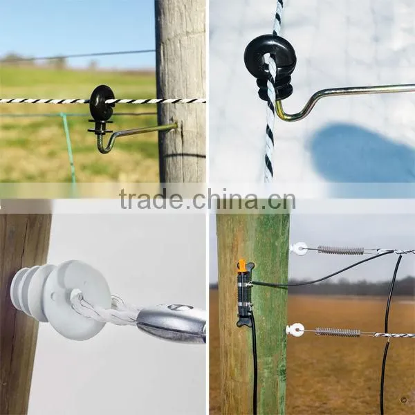 Electric fence Hotline screw in ring insulator