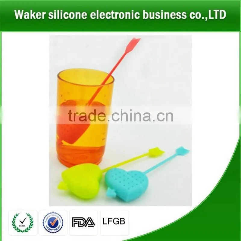cute eco-friendly silicone tea infuser