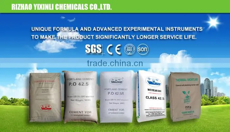 green mortar cement for environmental protection