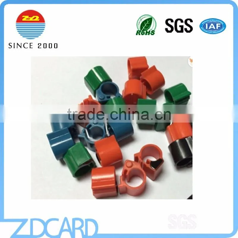 HITAG-S256 Animal RFID Ring Tags For Bird And Pigeon With Factory Price Free Sample