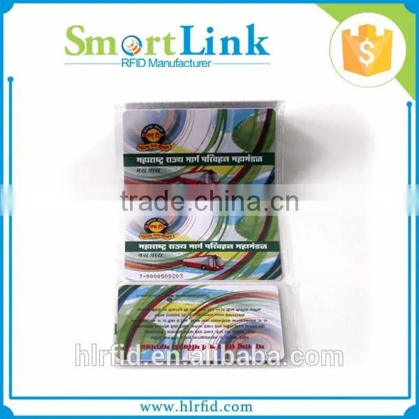 85.6*54mm plastic RFID hotel key card for access control