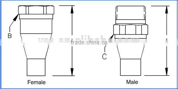Hollow cone injector nozzle